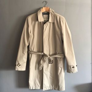 J. Crew Mercantile Cotton Mac Jacket
